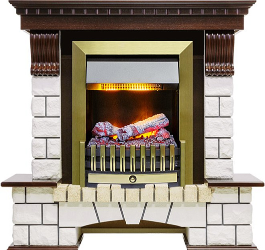 Dimplex Pierre Luxe очаг Danville Antique Brass FB2 темный дуб/белый угловой_0 Dimplex Pierre Luxe очаг Danville Antique Brass FB2 темный дуб/белый угловой_0