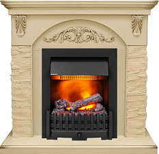 Каминокомплект Dimplex Bern очаг Danville Black FB2 сланец крупный бежевый/алебастр темная патина Dimplex Bern очаг Danville Black FB2 сланец крупный бежевый/алебастр темная патина