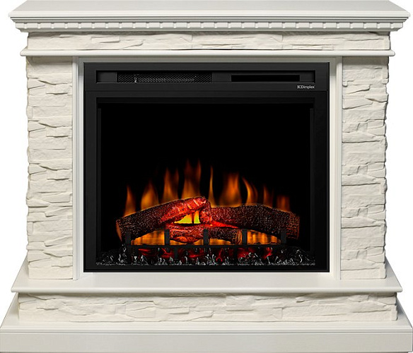 Dimplex Calgary очаг XHD28L-INT белый/сланец белый_0 Dimplex Calgary очаг XHD28L-INT белый/сланец белый_0