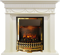 Каминокомплект Dimplex Corfu очаг Atherton слоновая кость Dimplex Corfu очаг Atherton слоновая кость