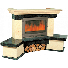 Каминная облицовка Bella Italia Madrite (Мадрид) Угловая NS Каминная облицовка Bella Italia Madrite (Мадрид) Угловая NS