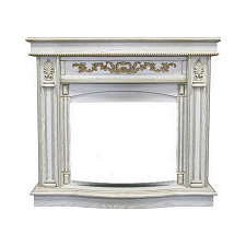 Портал Royal Flame Cardinal белый дуб, патина золото Royal Flame Cardinal белый дуб, патина золото