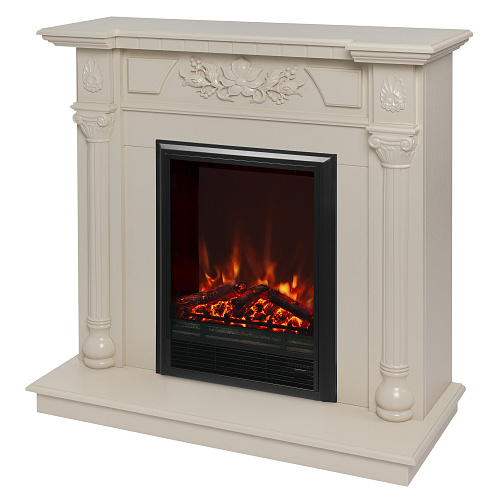 RealFlame Dacota WT очаг Eugene белый дуб фронтальный_0 RealFlame Dacota WT очаг Eugene белый дуб фронтальный_0