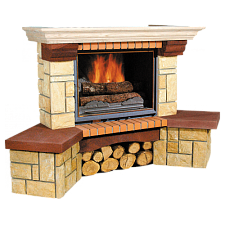 Каминная облицовка Bella Italia Princessa (Принцесса) Угловая NS Каминная облицовка Bella Italia Princessa (Принцесса) Угловая NS