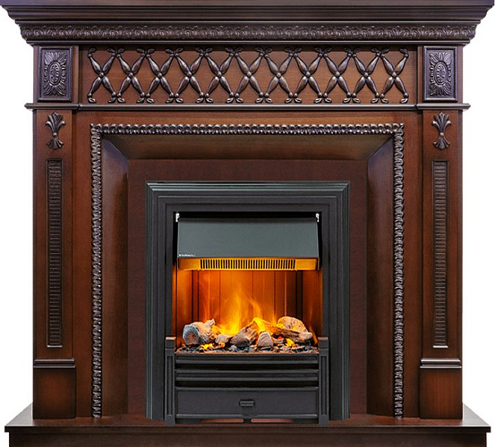 Dimplex Alexandria очаг Brookline Black махагон коричневый антик_0 Dimplex Alexandria очаг Brookline Black махагон коричневый антик_0