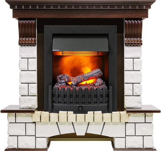 Dimplex Pierre Luxe очаг Danville Black FB2 темный дуб/белый угловой_0 Dimplex Pierre Luxe очаг Danville Black FB2 темный дуб/белый угловой_0