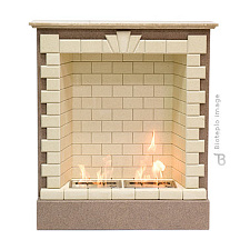 Классический биокамин Bioteplo Universal x 2 Bioteplo Universal x 2