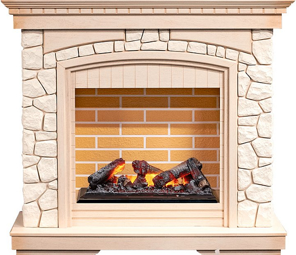 Dimplex Glasgow очаг Cassette 600 NH слоновая кость с патиной/белый_0 Dimplex Glasgow очаг Cassette 600 NH слоновая кость с патиной/белый_0