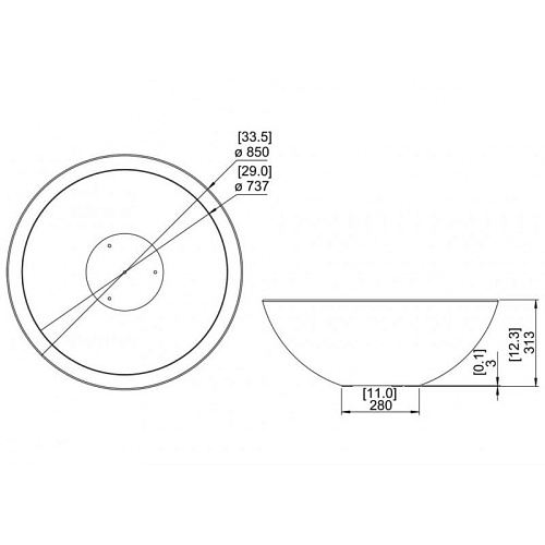 Ecosmart Fire MIX 850 Natural/Black Concrete_3 Ecosmart Fire MIX 850 Natural/Black Concrete_3