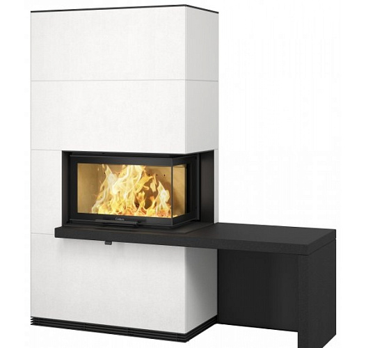 Артстоун, черные боковые панели, Contura i 41a_3 Артстоун, черные боковые панели, Contura i 41a_3