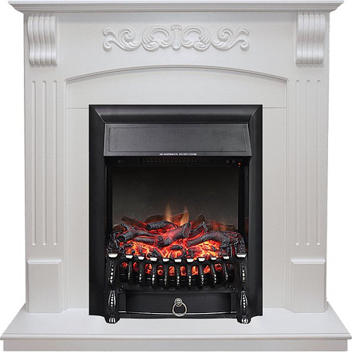 Royal Flame Sorrento с очагом Fobos FX Black белый дуб_0 Royal Flame Sorrento с очагом Fobos FX Black белый дуб_0