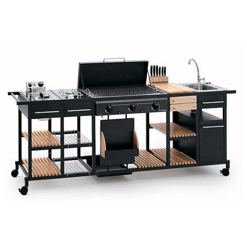 Газовый гриль Mr. Chef, модуль «Плита» (Palazzetti)_1 Газовый гриль Mr. Chef, модуль «Плита» (Palazzetti)_1