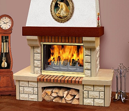 Каминная Облицовка  Larearte Fresia Crema Light Каминная Облицовка  Larearte Fresia Crema Light