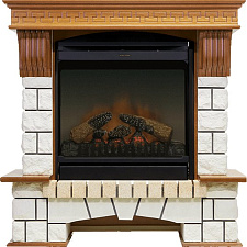 Каминокомплект Dimplex Pierre Luxe Дуб/Белый с очагом Gannon DF2010-EU Dimplex Pierre Luxe Дуб/Белый с очагом Gannon DF2010-EU