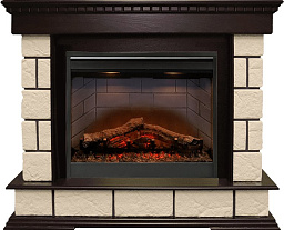 Каминокомплект Dimplex Shateau очаг Symphony 26 DF2608-INT темный дуб/шампань Dimplex Shateau очаг Symphony 26 DF2608-INT темный дуб/шампань