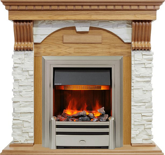 Dimplex Dublin очаг Chesford дуб/сланец белый_0 Dimplex Dublin очаг Chesford дуб/сланец белый_0