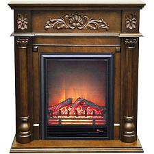 Электрический каминокомплект RealFlame Astra NT очаг Eugene орех RealFlame Astra NT очаг Eugene орех