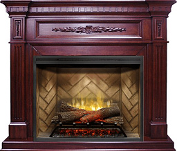 Каминокомплект Dimplex Luxemburg очаг Revillusion RBF30 темная вишня Dimplex Luxemburg очаг Revillusion RBF30 темная вишня