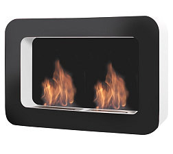 Настенный биокамин Safretti Curva DL черный Safretti Curva DL черный