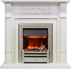 Каминокомплект Dimplex Venice очаг Chesford фактурный белый Dimplex Venice очаг Chesford фактурный белый