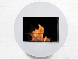 Настенный биокамин Bio Blaze  Round Blanc Bio Blaze  Round Blanc