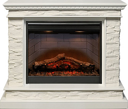 Каминокомплект Dimplex Calgary очаг Symphony 26 DF2608-INT белый/сланец белый Dimplex Calgary очаг Symphony 26 DF2608-INT белый/сланец белый