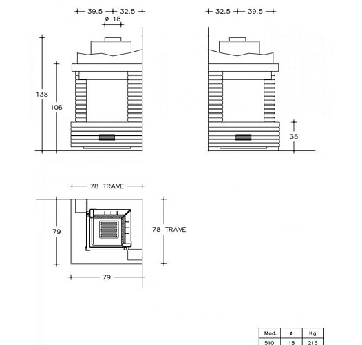 Камин Piazzetta cles_1 Камин Piazzetta cles_1