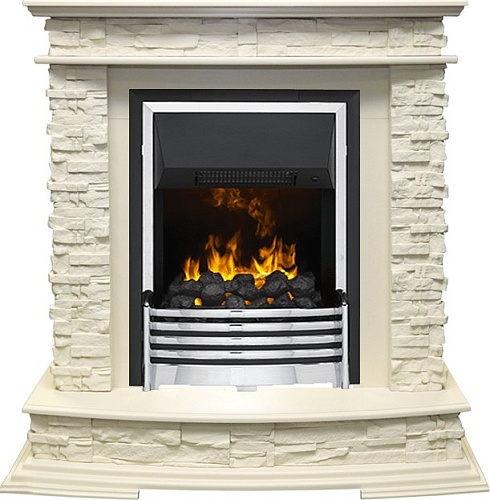 Dimplex Luzern очаг Flagstaff слоновая кость_0 Dimplex Luzern очаг Flagstaff слоновая кость_0