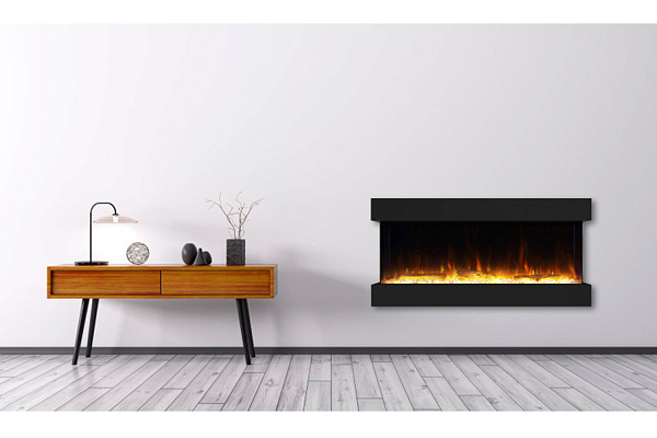 Royal Flame Cube 50 очаг Astra 50 RF белый с черным_6 Royal Flame Cube 50 очаг Astra 50 RF белый с черным_6