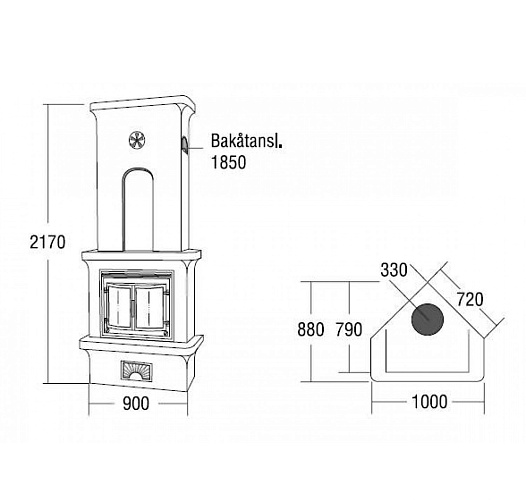Печь-камин Maxette, угл. (Keddy)_1 Печь-камин Maxette, угл. (Keddy)_1