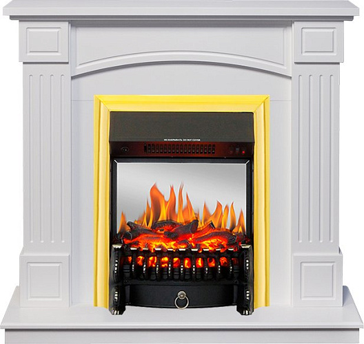 Royal Flame Boston с очагом Fobos FX M Brass Белый_0 Royal Flame Boston с очагом Fobos FX M Brass Белый_0