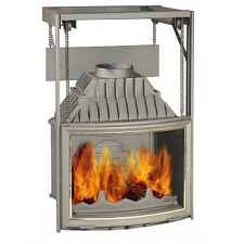 Каминная топка Laudel Панорамик контргруз 700 Каминная топка Laudel Панорамик контргруз 700