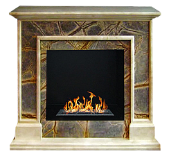 Биокамин для квартиры ZeFire Melody Мрамор ZeFire Melody Мрамор