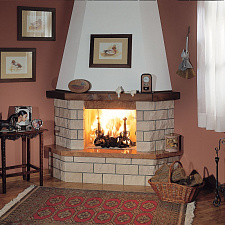 Облицовка Andria, угловая (Palazzetti) Облицовка Andria, угловая (Palazzetti)