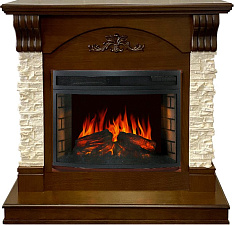 Каминокомплект Royal Flame Prague с очагом Dioramic 25 LED FX темный дуб/сланец бежевый Royal Flame Prague с очагом Dioramic 25 LED FX темный дуб/сланец бежевый