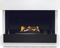 Каминокомплект Dimplex Cube очаг Cassette 400 LNH-INT (с дровами) белый с черным Dimplex Cube очаг Cassette 400 LNH-INT (с дровами) белый с черным