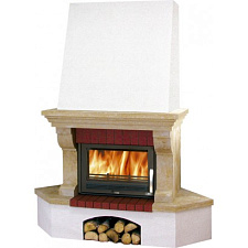 Камин Oxford Klasik угловой, балка песчаник, с теплообменником Камин Oxford Klasik угловой, балка песчаник, с теплообменником