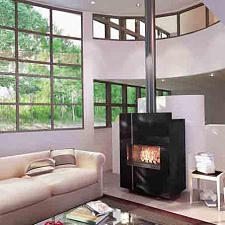 Печь-камин XS03 Noir, черный (Axis) Печь-камин XS03 Noir, черный (Axis)