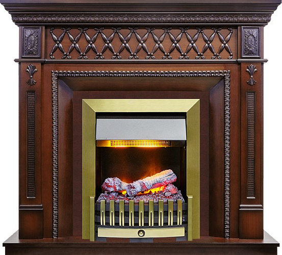 Dimplex Alexandria очаг Danville Antique Brass FB2 белый дуб_1 Dimplex Alexandria очаг Danville Antique Brass FB2 белый дуб_1