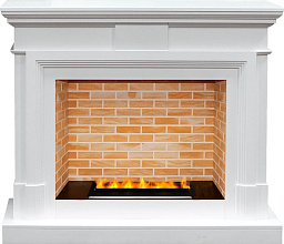 Каминокомплект Dimplex Coventry очаг Cassette 400 LNH-INT PS белый/кирпич (без дров) Dimplex Coventry очаг Cassette 400 LNH-INT PS белый/кирпич (без дров)