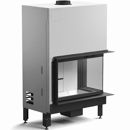 Каминная топка MCZ Plasma 95 sx угловое стекло правое_0 Каминная топка MCZ Plasma 95 sx угловое стекло правое_0