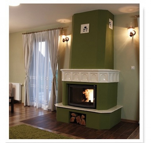 Каминная топка Oliwia/PR призматическое стекло_1 Каминная топка Oliwia/PR призматическое стекло_1