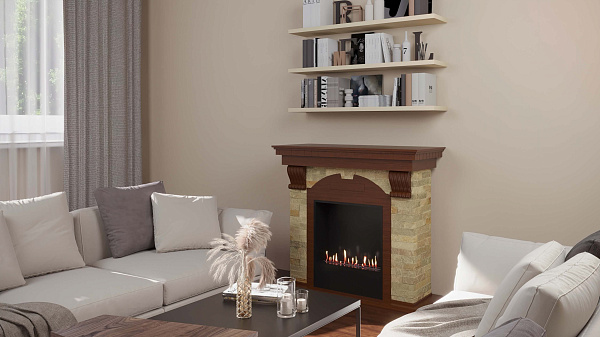 Firezo Dublin Темный дуб, Сланец_2 Firezo Dublin Темный дуб, Сланец_2