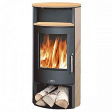 Печь-камин Island 7 Аква с теплообменником, песчаник Печь-камин Island 7 Аква с теплообменником, песчаник