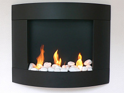 Настенный биокамин Bio Blaze Stockholm Black Bio Blaze Stockholm Black