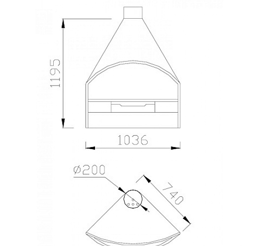 Камин Santiago (Traforart)_1 Камин Santiago (Traforart)_1