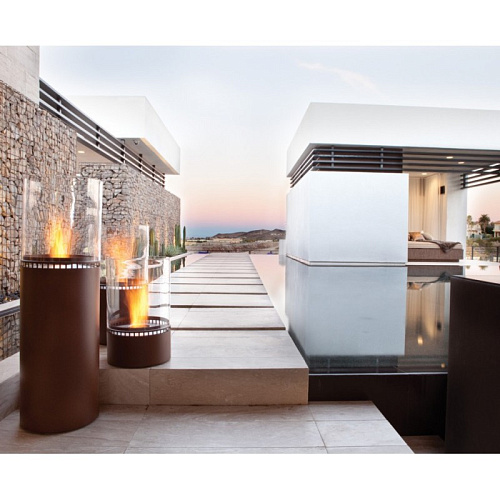 Ecosmart Fire Lighthouse 300 Black/CoreTen_1 Ecosmart Fire Lighthouse 300 Black/CoreTen_1