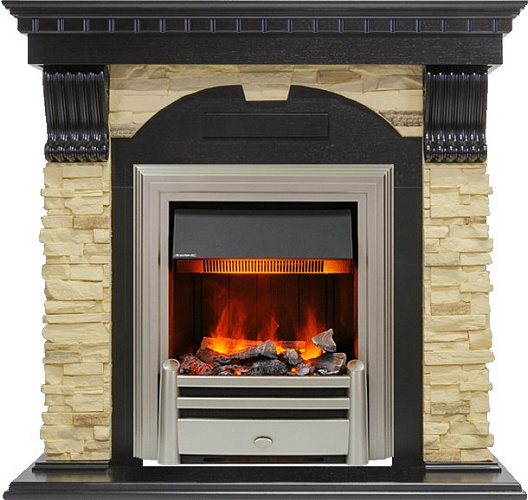 Dimplex Dublin очаг Chesford слоновая кость с патиной/сланец крем_5 Dimplex Dublin очаг Chesford слоновая кость с патиной/сланец крем_5