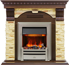 Каминокомплект Dimplex Dublin очаг Chesford темный дуб/сланец Dimplex Dublin очаг Chesford темный дуб/сланец
