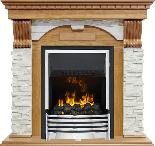 Dimplex Dublin очаг Flagstaff слоновая кость с патиной/сланец крем_2 Dimplex Dublin очаг Flagstaff слоновая кость с патиной/сланец крем_2